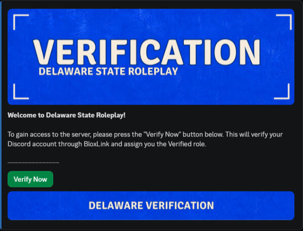 Verification through Bloxlink using Custom bot! Bloxlink Verification through custom bot!