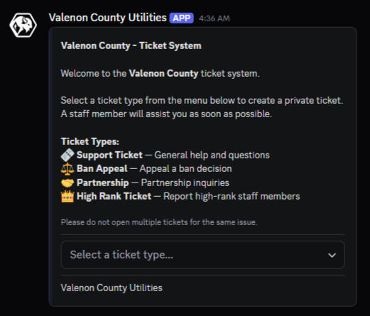 Ticket System
